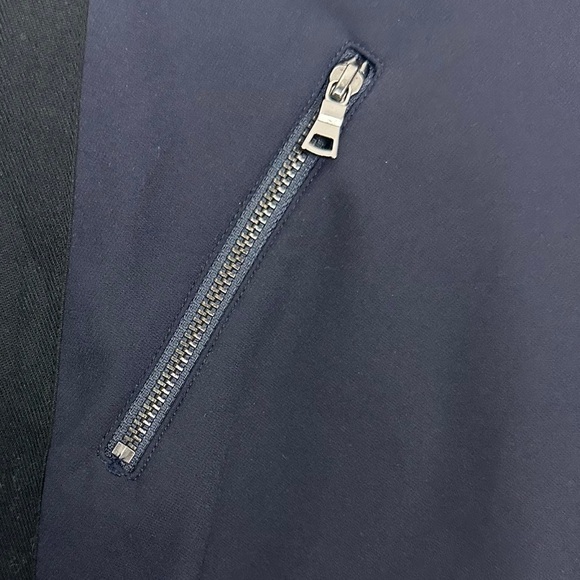 Rebecca Taylor Ava Techy Slim Pants Tuxedo Stripe - Picture 8 of 13